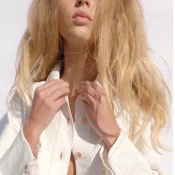 ZARA cropped denim jacket - XS - Picture 4 of 4